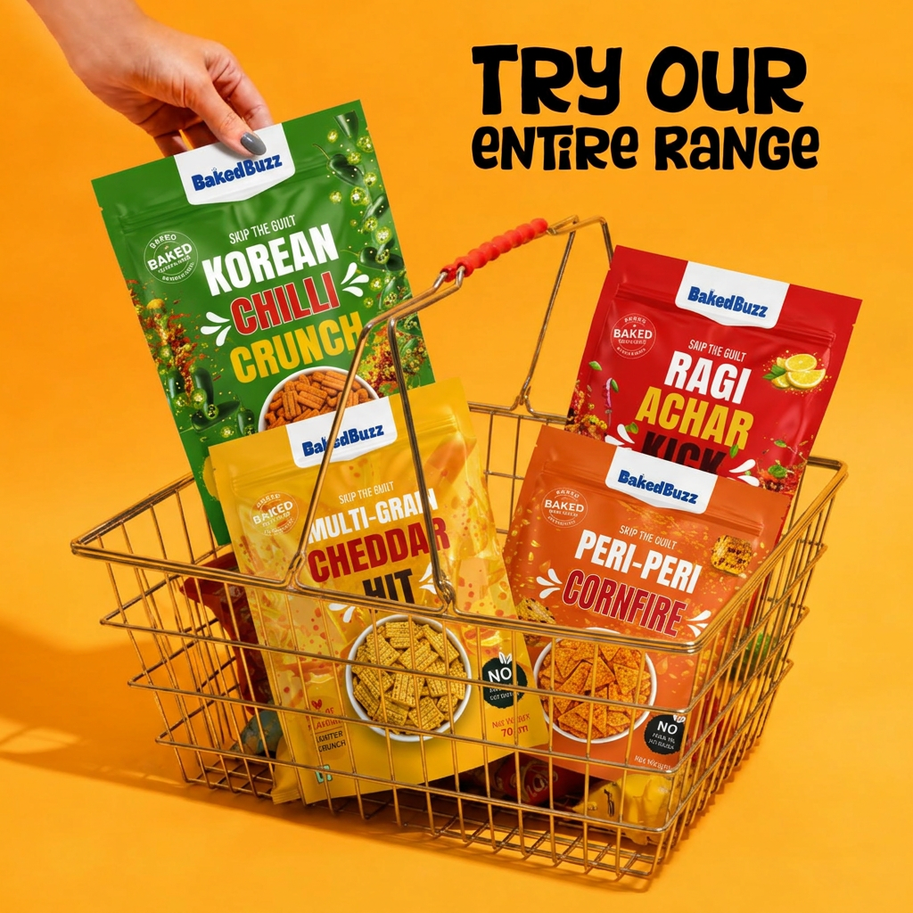 Crunch pack - 4 Flavours in 1 pack