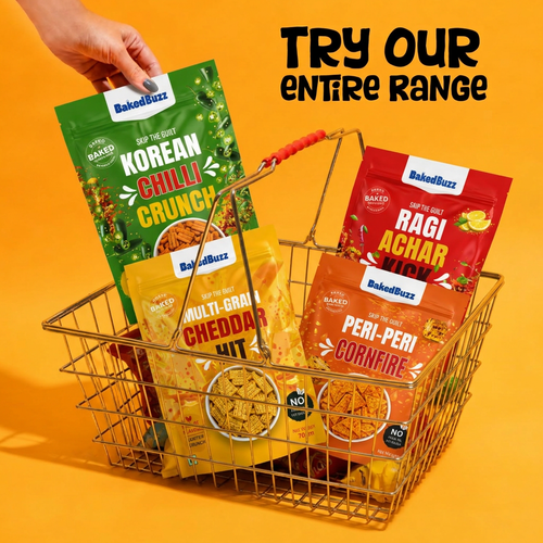 Crunch pack - 4 Flavours in 1 pack