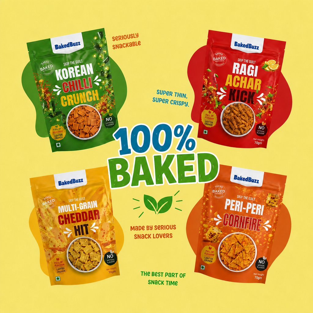 Crunch pack - 4 Flavours in 1 pack