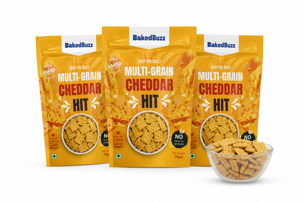 Muti-Grain Cheddar Hit | Pack of 3