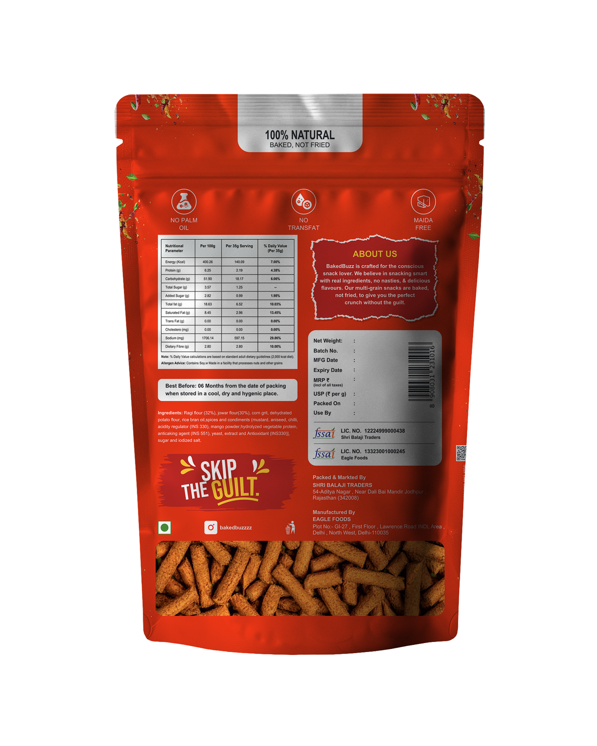 Ragi Achari Kick | Pack of 3