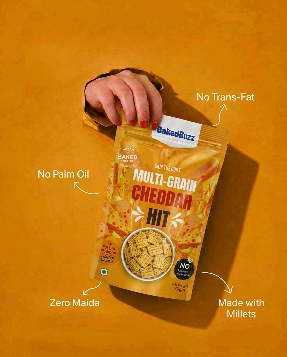 Muti-Grain Cheddar Hit | Pack of 3