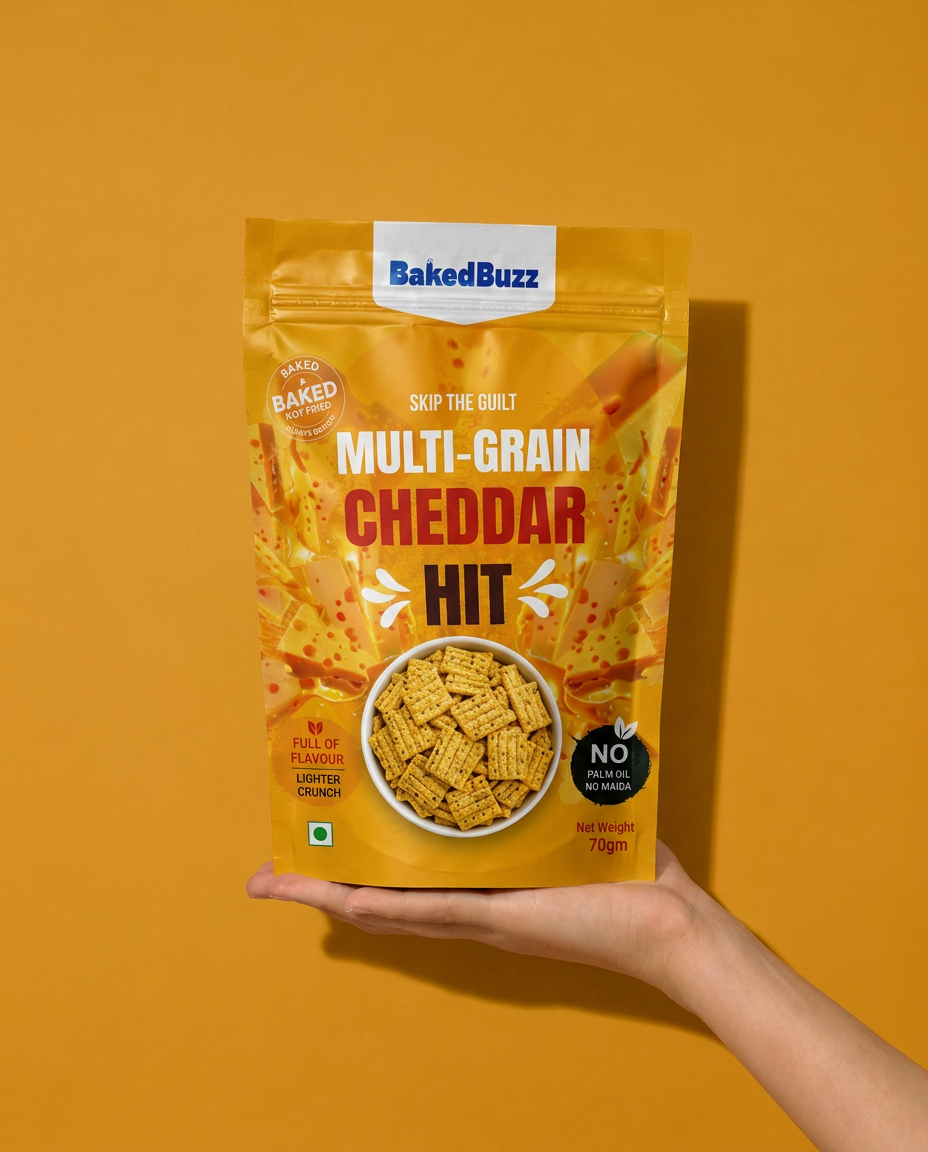 Muti-Grain Cheddar Hit | Pack of 3