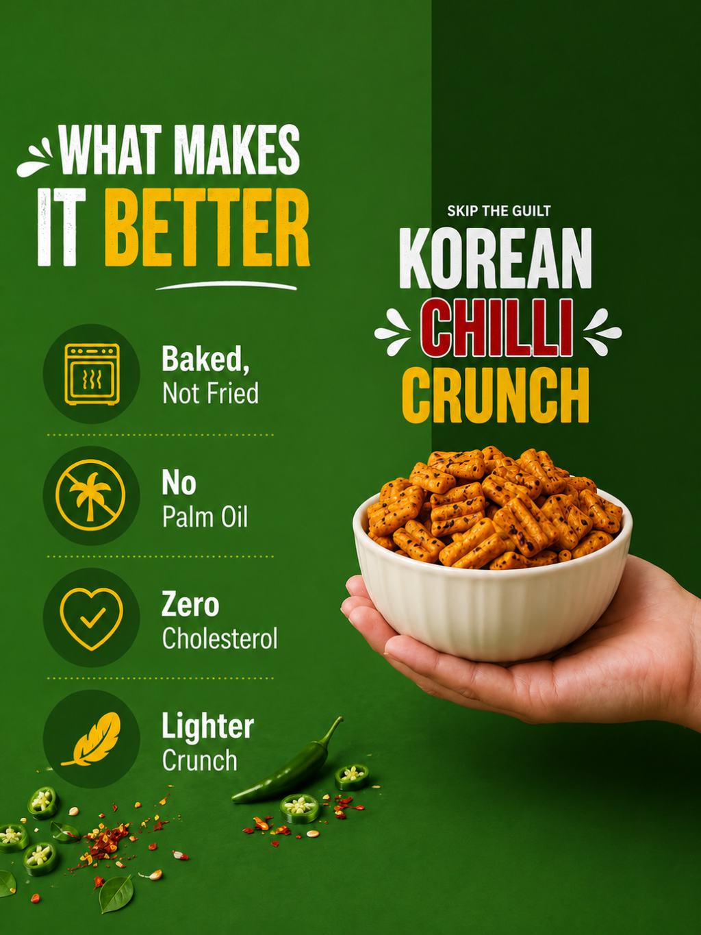 Korean Chilli Crunch | Pack of 5